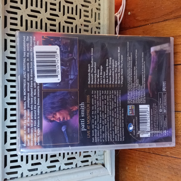 Patti Smith Live at Montreux 2005 DVD - Picture 3 of 6